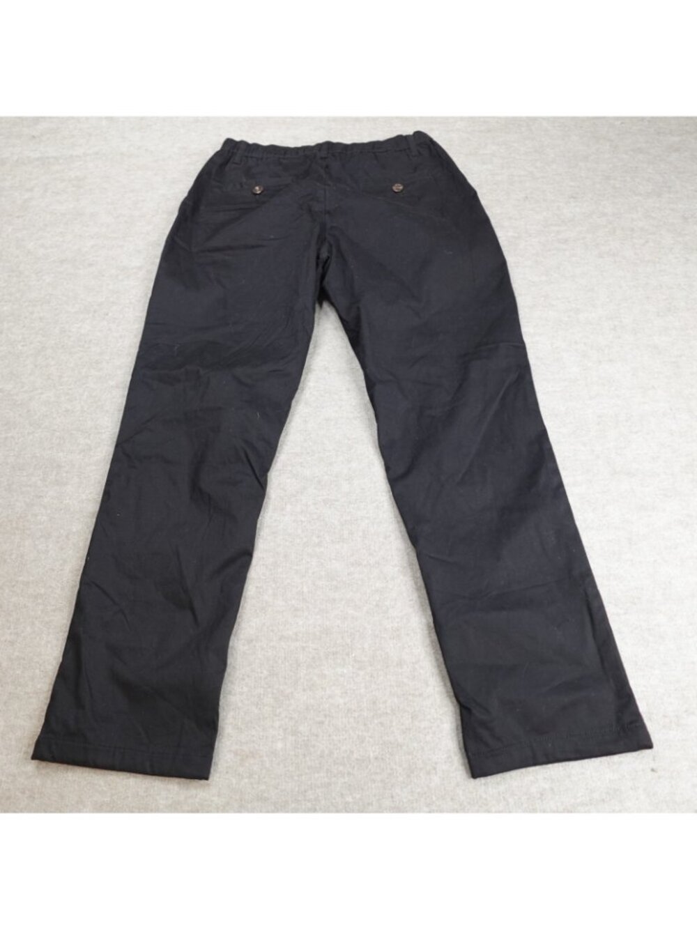 Woof Clothing Mens Pants Medium Black Lined Commando Stretch Waist Cotton Blend - Picture 10 of 11